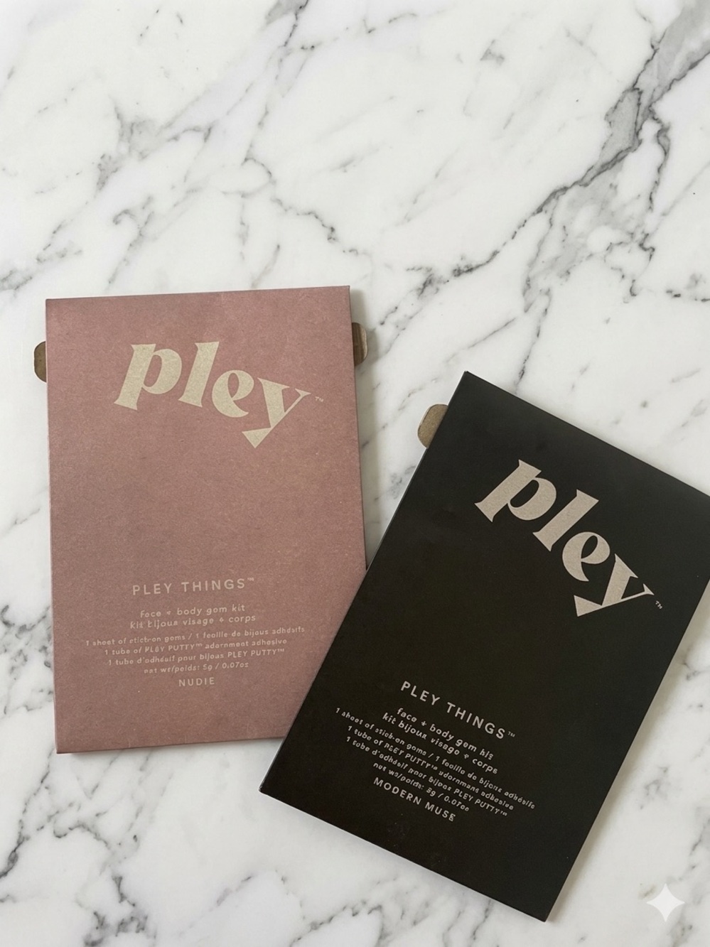 Pley Things Face & Body Kit - Blush Pink & Black
